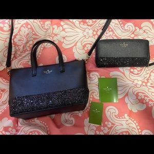 Kate spade Greta court with matching wallet